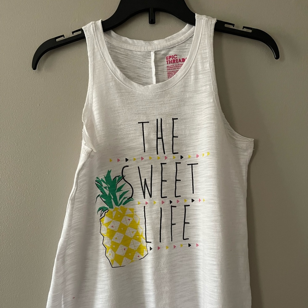 Swimsuit Coverup/Tank Top/Girls/Small